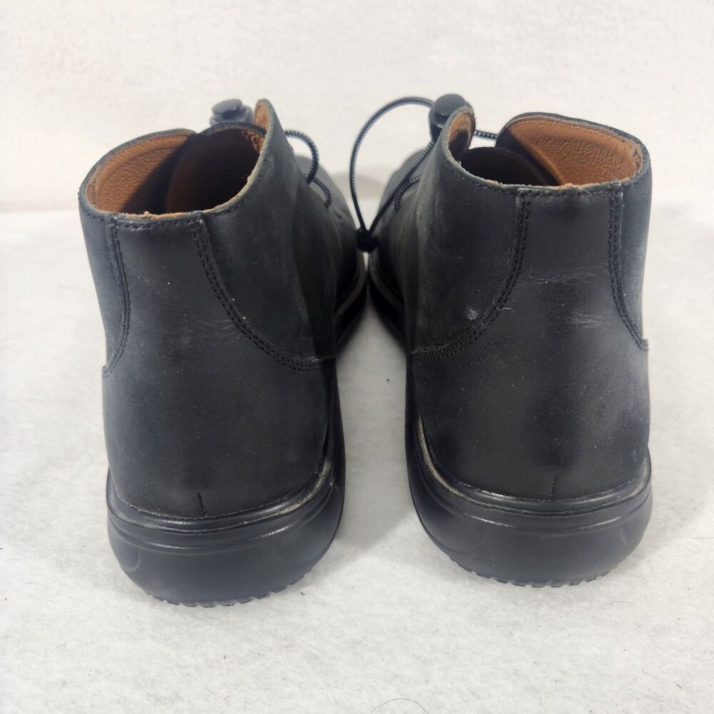 Mens 10.5 Dr. Comfort Wing 8320 Oxford Dress Shoes Brown Leather Wingtip Lace Up - Picture 3 of 13